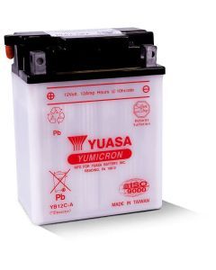 Yuasa Conventional YB12CA 12 Volt Battery YUAM222CA