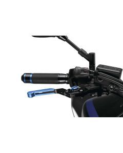 Puig 3.0 Brake Lever Extendable Foldable Black/Blue - 14ANA