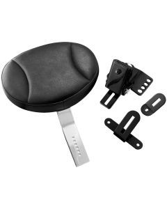 Harley FLHR Road King 1997-2014Plug-In Driver Backrest Front Black by Kuryakyn