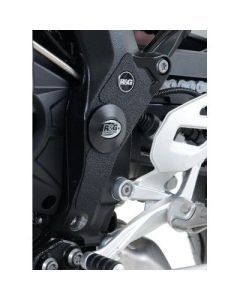 R&G Racing Black Boot Guard Kit For 2015-2019 BMW S1000XR EZBG104BL