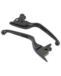Bikers Choice Dual Slotted Lever For - 053575 Pair Black