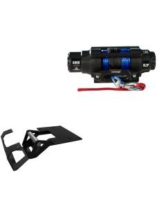 Viper 6000lbs V3 Winch Blue Rope With Mount For Polaris RZR 4 XP 900 2011-2014