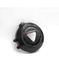 R&G Racing Carbon Fibre Engine Case Sliders LHS For 2020-2024 Triumph Daytona 765 Moto2