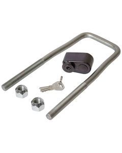 Spare Tire Carrier with Wheel Nut Lock