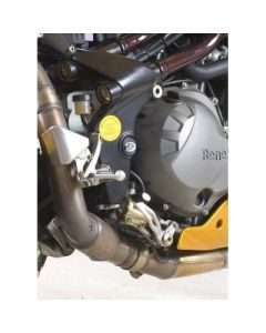 R&G Racing Black Spindle Plugs For 2005-2009 Benelli Caf Racer 1130 FI0048BK