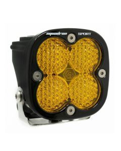 Baja Designs Auxiliary LED Light Pod Each Squadron Sport Series Work/Scene Pattern Baja Amber Lens Universal 550016