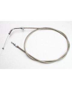 Motion Pro Stainless Steel Armor Coat Throttle Push Cable Plus 6" 64-0238