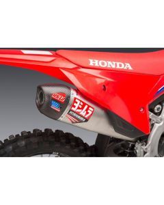 Yoshimura RS-12 Stainless Offroad Slip-On Exhaust with Carbon Fiber End Cap 228452S320