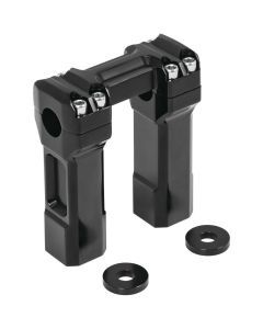 Kuryakyn 5in Black Handlebar Risers 6132