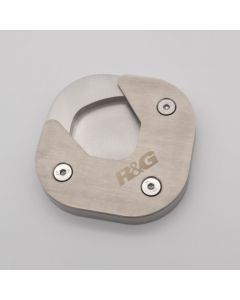 R&G Racing Silver Kickstand Shoe For 1989-1996 Yamaha 750 Super Tenere PKS0172SI
