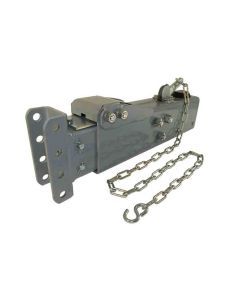 Dexter / Titan Model 20 4-Hole 3-Position Vertical Adjustable Channel, 20K Surge Brake Actuator Weld-On Center Mount for Drum Brake Systems