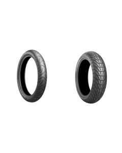 Bridgestone Battlax Adventure A41 120x70x17 And Battlax Adventurecross Scrambler AX41S 160x60x17 Full OEM Tire Set For Honda NC750X 2016+