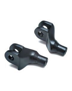 Kuryakyn Peg and Passenger Board Mount Adaptors for Indian Tapered Black