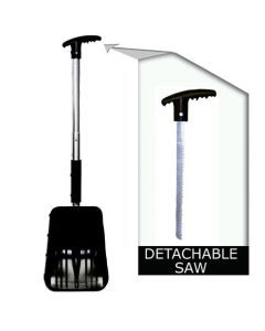 SPI Snowmobile Shovel with Saw Polaris Ski-Doo Yamaha Arctic Cat SM-12109-1