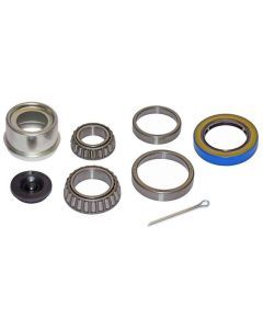 Trailer Bearing Repair Kit (280455-EZ) for 1-3/8 to 1-1/16 Inch Tapered Spindle - Includes E-Z Lube Cap with Plug