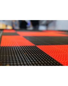 Caliber Protech Traction Red Flooring 8 Pieces 13611-2