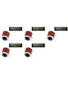 Set of 5 Hi Flo - Oil Filter Hf154