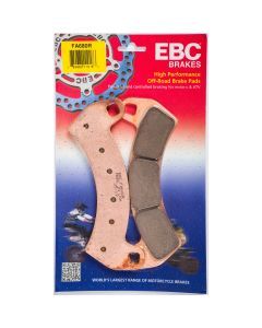 EBC 1 Pair Sintered R Series Heavy-Duty Brake Pads MPN FA680R