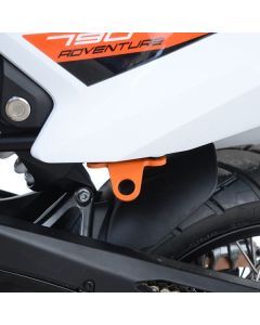 R&G Racing Orange Tie-Down Hook Pair For 2024 Honda CB650R