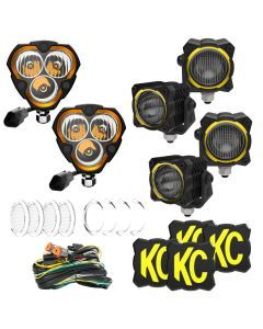 KC HiLiTES Hybrid Front Bumper LED Light Kit - Off-Road System 97170
