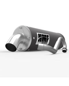 HMF Muffler Polaris RZR 570 13-22 Gun Metal Titan-QS Full System Exhaust
