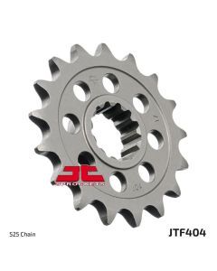 JT Sprockets Front OEM Type Rubber Cushioned Sprocket 17 Tooth 17T 525 Chain