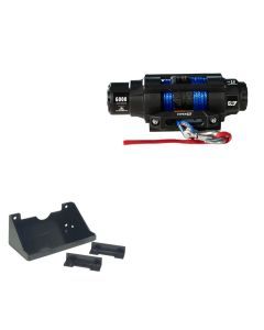 Viper 6000lbs V3 Winch Blue Rope With Mount For Kawasaki Mule PROFXR 2018-2020