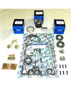 WSM Powerhead Rebuild Kit For Mercury / Mariner 50 / 60 Hp 3 Cylinder Cross Flow 84-90 .040 Over