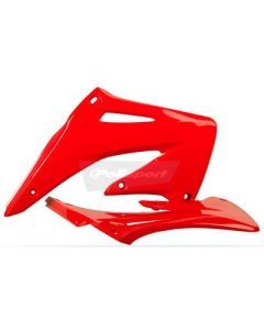 Polisport - 8429000011 - Radiator Shroud, Red CR 2004