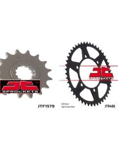 Front & Rear Sprocket Kit for YAMAHA YZF R1-520 Chain Conversion 98-03