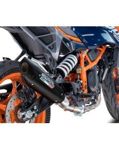 GPR GP-Revo Black Titanium Slip-on Exhaust For Husqvarna Svartpilen 125 2024-2025