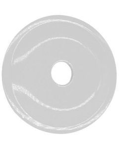 Woodys Round Grand Digger Support Plate White 48 Pack - ARG-3815-48