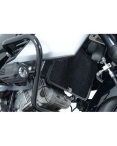 R&G Racing Black Aluminum Radiator Guard For 2003-2013 Suzuki Vstrom 1000 DL1000A ABS