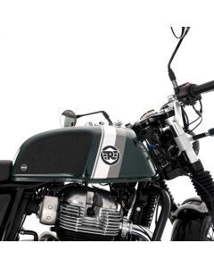 R&G Racing Black Tank Traction Grips For 2019-2023 Royal Enfield Continental GT 650
