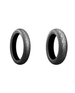 Bridgestone Battlax BT46 110x70x17 And And 130x70x17 Full OEM Tire Set For Kawasaki EX250 Ninja 08-09