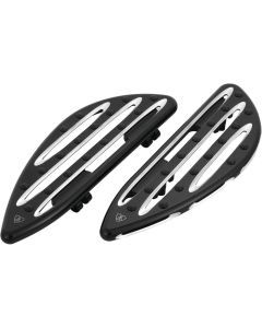 Arlen Ness Deep Cut Black Driver Floorboards 410-003