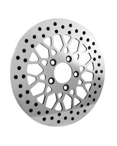 Bikers Choice Front Mesh Style Polished Rotor For - M-RT-2160
