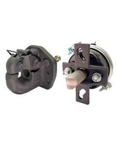 50 Ton, 6 Bolt, Rigid Mount Pintle Hook with Air Actuator