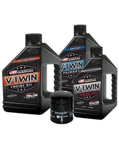 Complete Engine Oil Change Kit V-Twin Harley Davidson Twin Cam, 6 quart HF171B