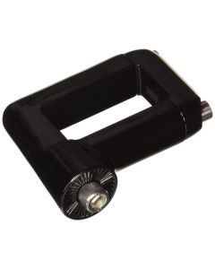 Kuryakyn Curved Side Mount License Plate Holders for Harley-Davidson Black