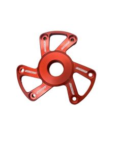 Straightline P22 Lightweight Billet Clutch Cover Anodized Red 123-172