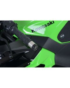 R&G Racing Black Bar End Sliders For 2019-2024 Ducati Hypermotard 950