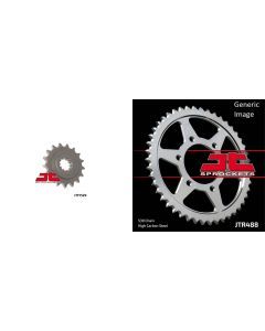 Front & Rear Sprocket Kit for Street KAWASAKI ZRX1200 2001-2005