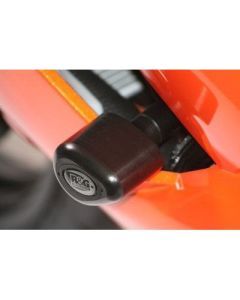 R&G Racing Black Aero Style Crash Protection Bobbins For 2007-2008 Kawasaki Ninja ZX6R ZX600P