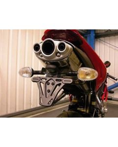 R&G Racing Black Tail Tidy License Plate Holder For 2006-2012 Triumph Daytona 675