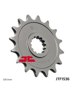JT Sprockets Front Steel Countershaft Sprocket 15 Tooth 15T 520 Chain For Kawasaki Ninja ZX6R ZX636 HNF 2022 JTF1536.15