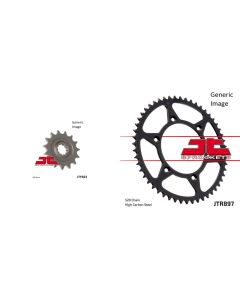 Front and Rear Steel Sprocket Kit for OffRoad HUSABERG FC 550 2005-2006