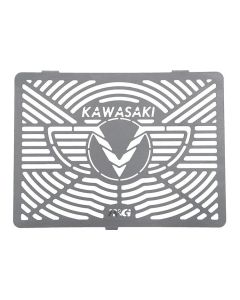 R&G Racing Stainless Steel Branded Radiator Guard For 2017-2024 Kawasaki Vulcan S EN650
