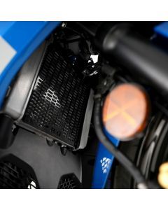 R&G Racing Matt Black PRO Radiator Guard For 2017-2024 Suzuki GSX-R125