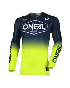 Motocross Jersey 242 O'Neal Mayhem Hexx Blue / Neon Motocross Jersey